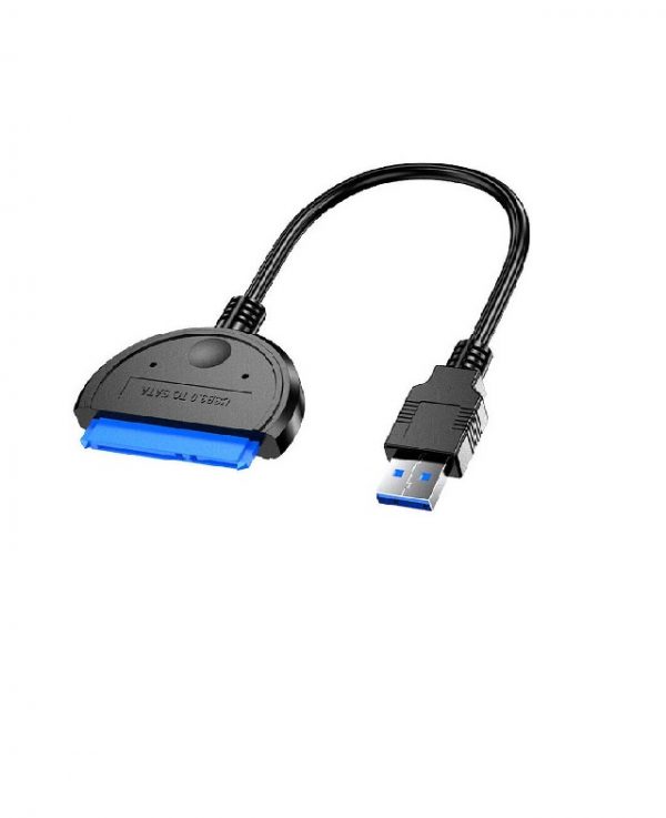 Adaptateur USB 3.0 vers SATA2. Il ne nécessite pas de pilotes spéciaux car il est nativement reconnu par Windows. Il s'agit d'un module compact doté d'un connecteur de données compact et d'une alimentation SATA (7 + 15 broches respectivement). Ce module dispose d'un câble USB 3.0 de 1 m terminé par un connecteur mâle USB de type A. Modèle compact. spécifications Compatible USB 3.0 et réglementations inférieures 2.0 et 1.1. Vitesses de transmission de 1,5 Mbps, 12 Mbps, 480 Mbps et 5 Gbps. Prise en charge UASP qui augmente les performances de pointe de 20% sur les accès aléatoires. Cela réduit l'utilisation du processeur de 50%. Prend en charge les vitesses SATA 1,5 Gbps et 3,0 Gbps. Prise en charge de la classe de stockage de masse USB. Compatible avec les périphériques Serial ATA I, II et III et SSD. Plug-n-play et enfichable à chaud. Compatible avec les environnements Windows en mode USB 3.0 et avec Mac OS en mode USB 2.0. Compatible avec Seagate 2.5 "Go-Flex.