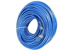 Câble Ethernet cat6 25m f/utp cuivre bleu Câbles réseau