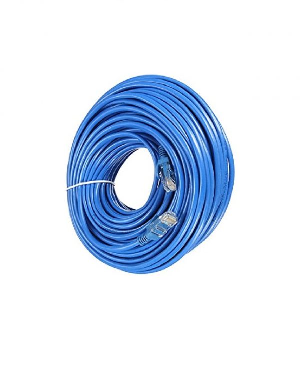Câble Ethernet cat6 25m f/utp cuivre bleu Câbles réseau
